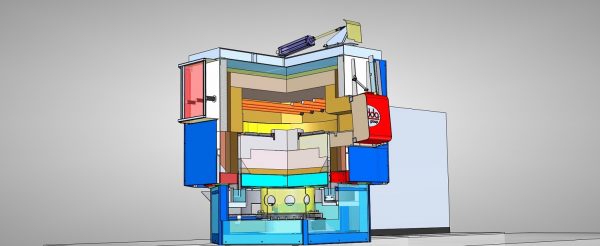 Rendering forno a suola rotante # 1320