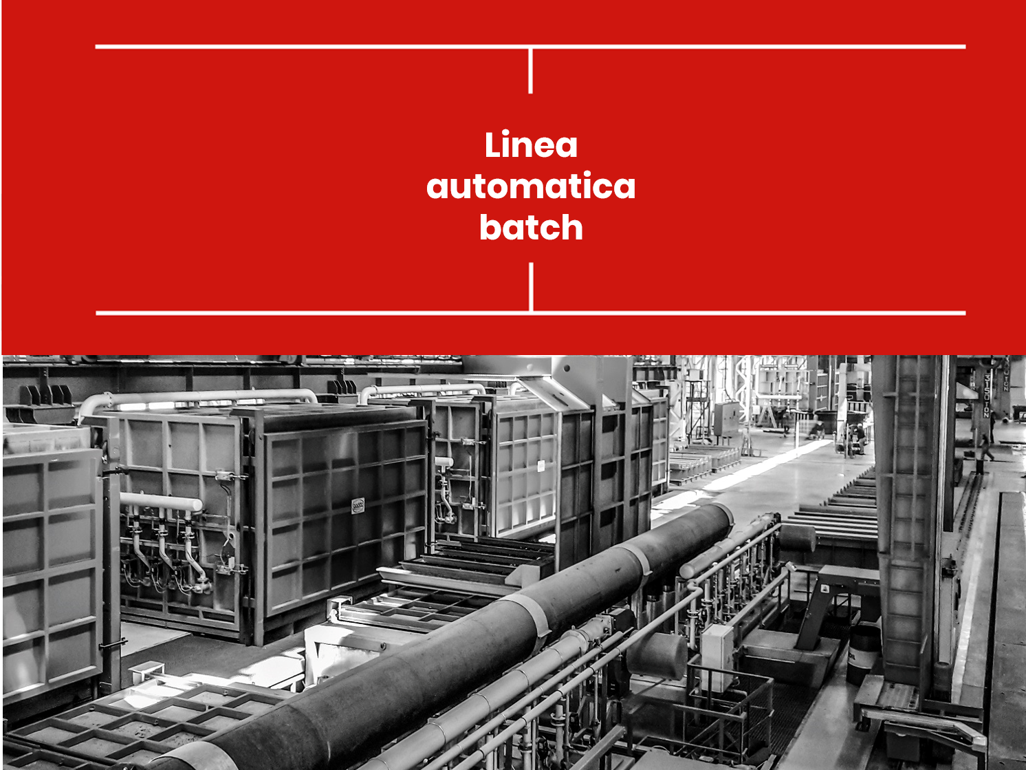 Linea automatica batch - forni industriali Gadda group