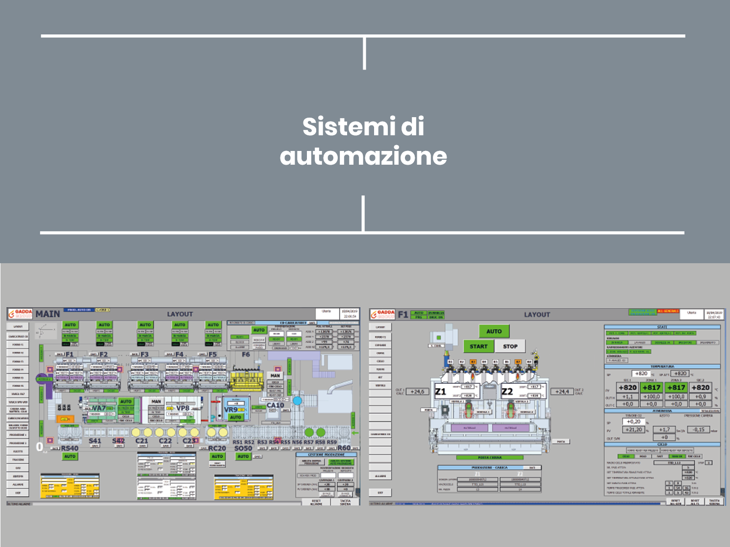 Sistemi di automazione - Forni industriali Gadda group